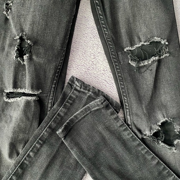 High rise super skinny black jeans - Picture 4 of 4